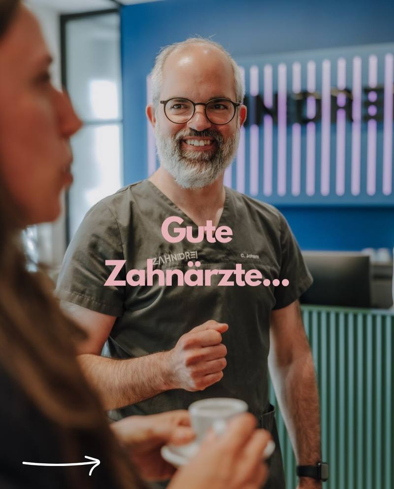 Gute Zahnmedizin hat für uns mindestens genauso viel mit Vertrauen, Zuhören und einer entspannten At